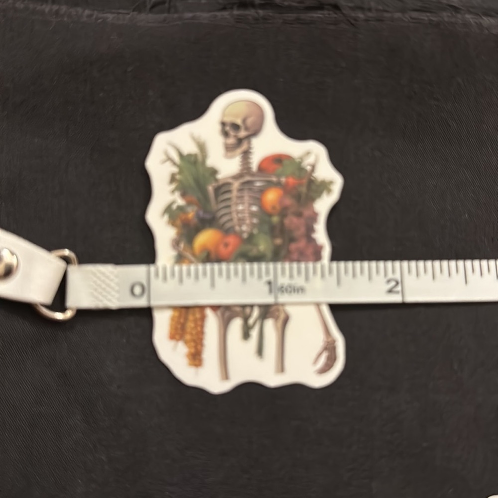 Floral skull stickers/decals. - Picture 2 of 6
